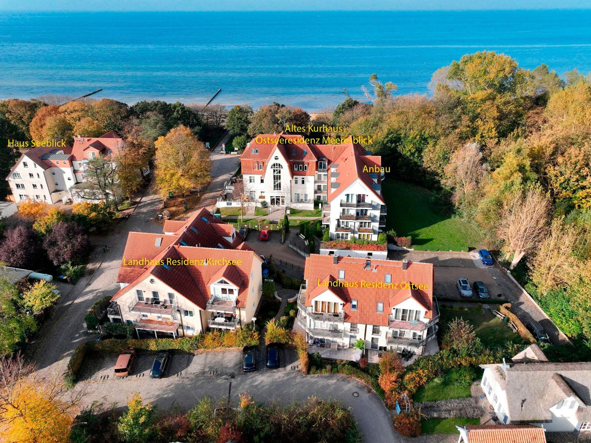 Ostsee Residenz Meeresblick Bellevue インゼル・ペール エクステリア 写真